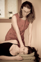 Click to enlarge Neck Work in Session 7
